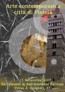 Arte contemporanea città di Pistoia Arte contemporanea città di Pistoia